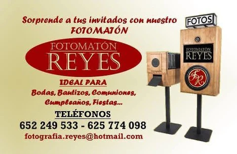 Tarjeta Visita Fotomatón Reyes